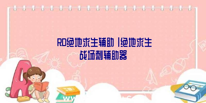 「RD绝地求生辅助」|绝地求生战场刺辅助器